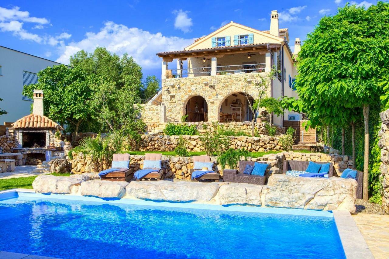 HERITAGE Villa AQUAMARINE Malinska Esterno foto
