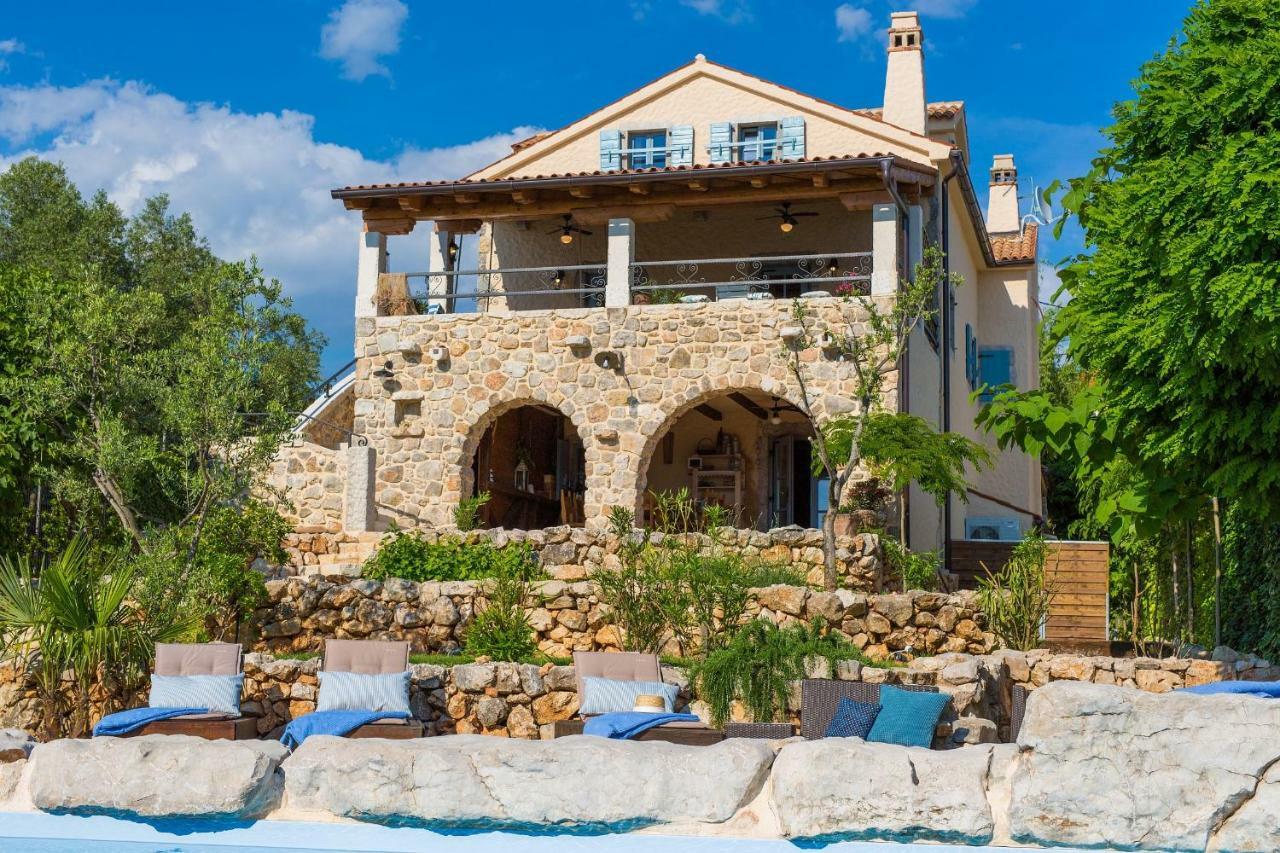 HERITAGE Villa AQUAMARINE Malinska Esterno foto